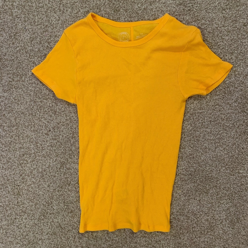 Yellow Short Sleeve Tee - Picture 4 of 4